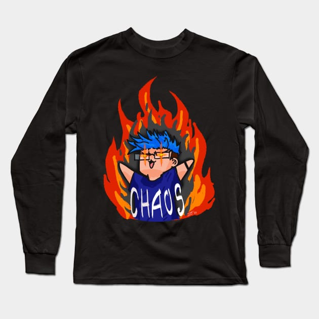 Choose Chaos Long Sleeve T-Shirt by 1smolpotato